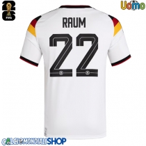Maglie da calcio Germania David Raum #22 Prima Maglia Mondiali 2026  Manica Corta